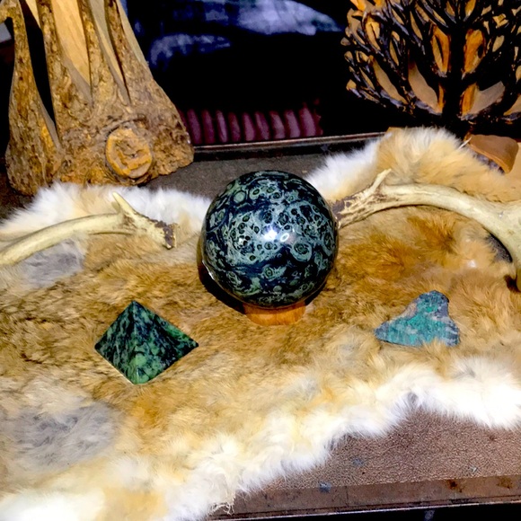 Malachite SPHERE TOWER N RAW PIECE
